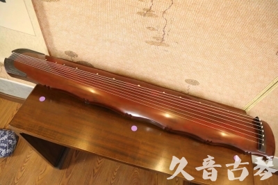 辽源市●久音古琴  ●典藏系列 20230807 [红洒金竹节]